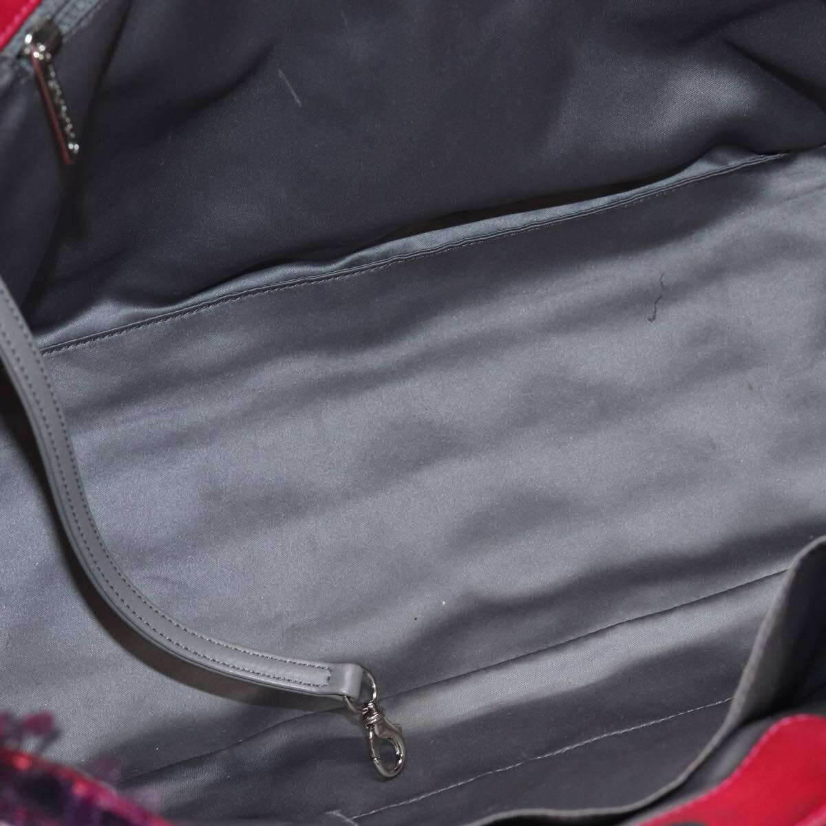 Chanel Chanel Funny Tweed Patchwork Tote Quilted Vinyl Small Roze