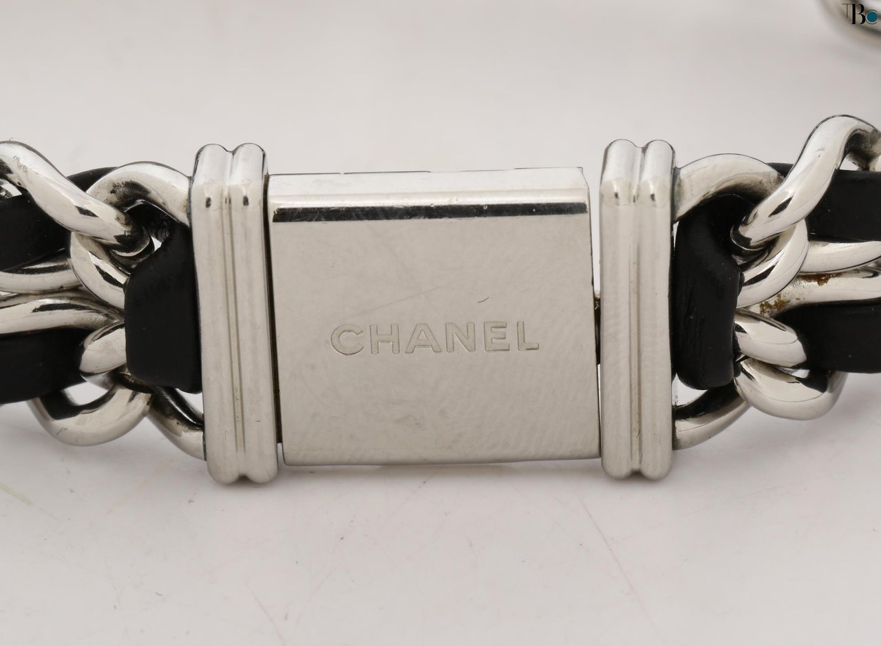 Chanel Chanel Premiere Mini Quartz Watch Stainless Steel and Ceramic with Diamond Bezel 18 Divers
