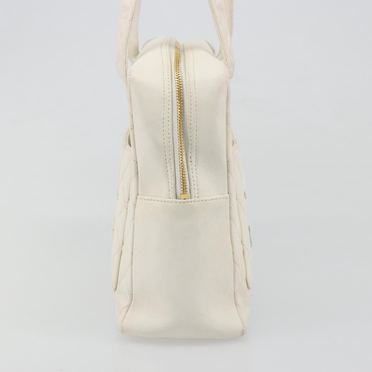 Chanel CC handbag Leather Wit