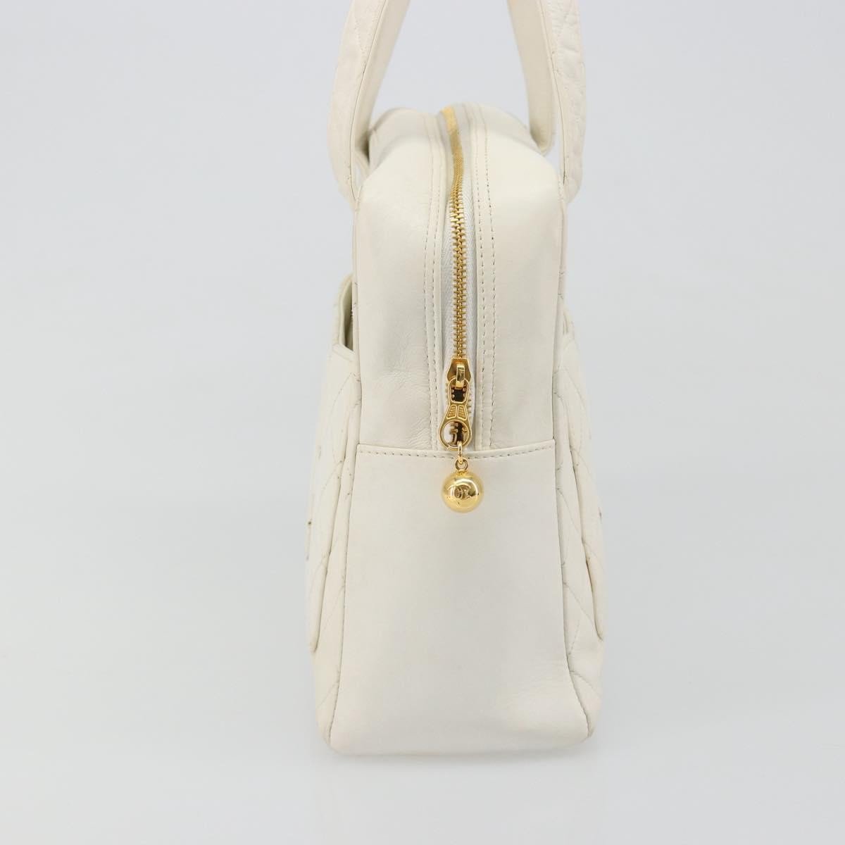 Chanel CC handbag Leather Wit