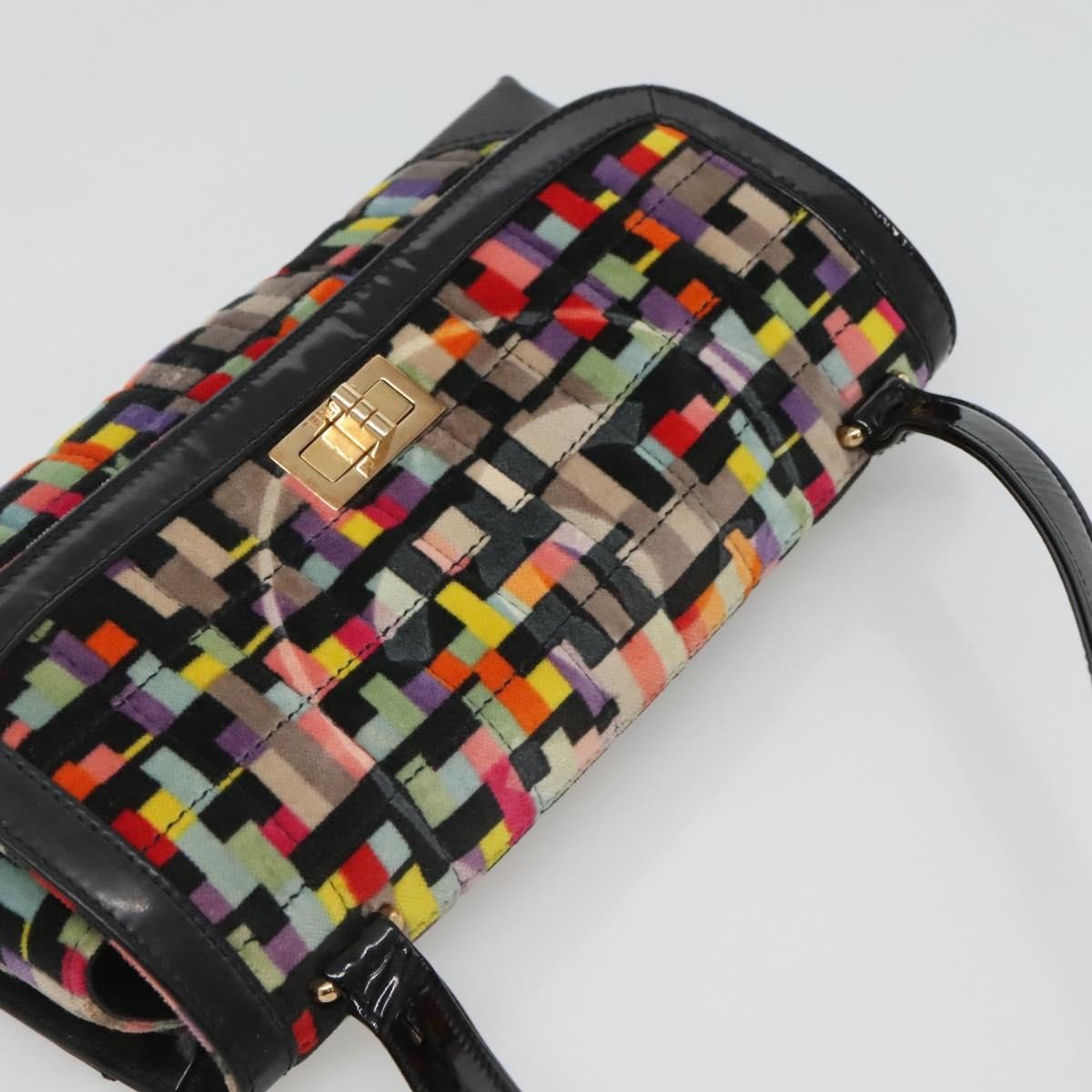 Chanel Chanel Chocolate Bar Medallion Flap Bag Quilted Calfskin East West Divers