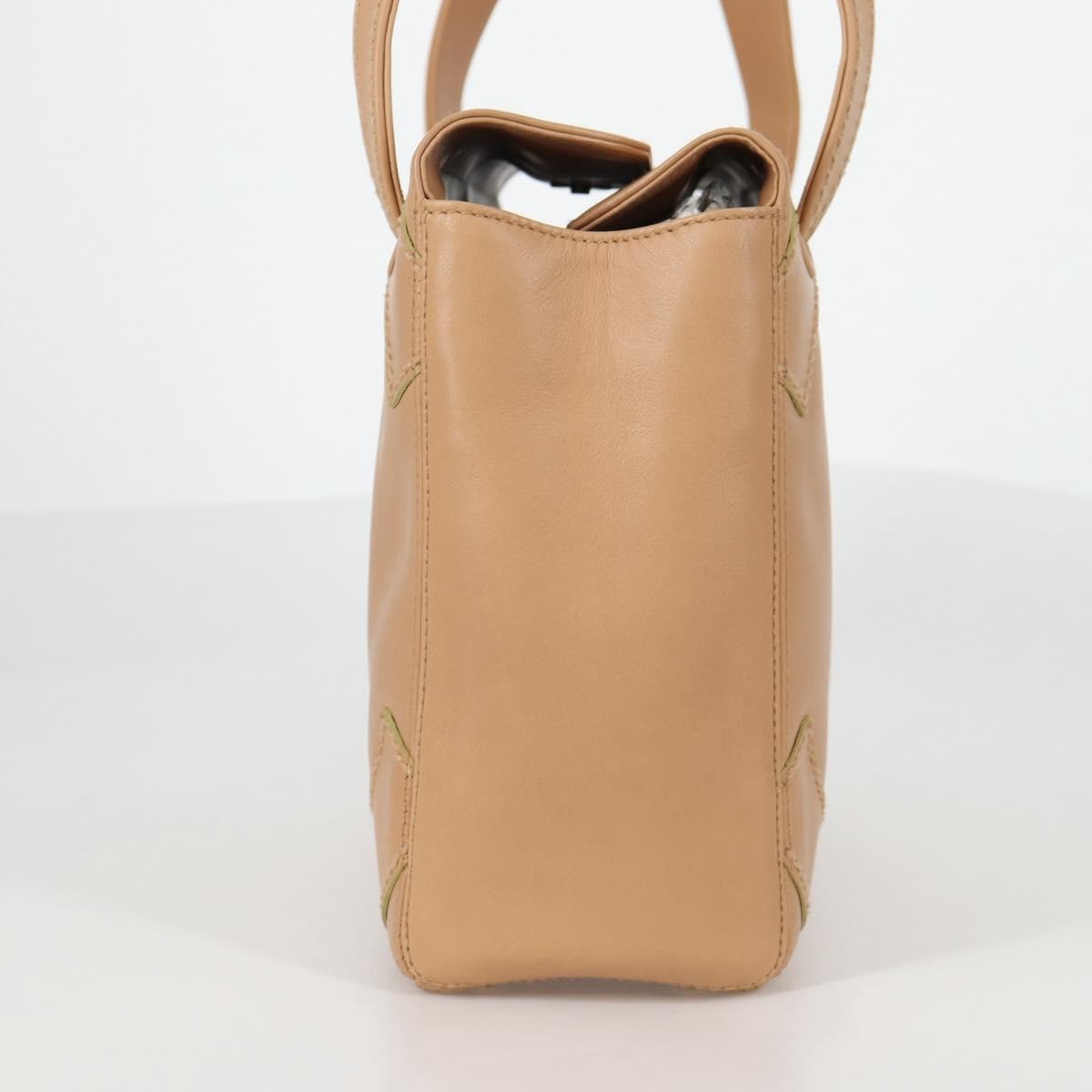 Chanel Chanel CC Stitch Tote Lambskin Medium Beige