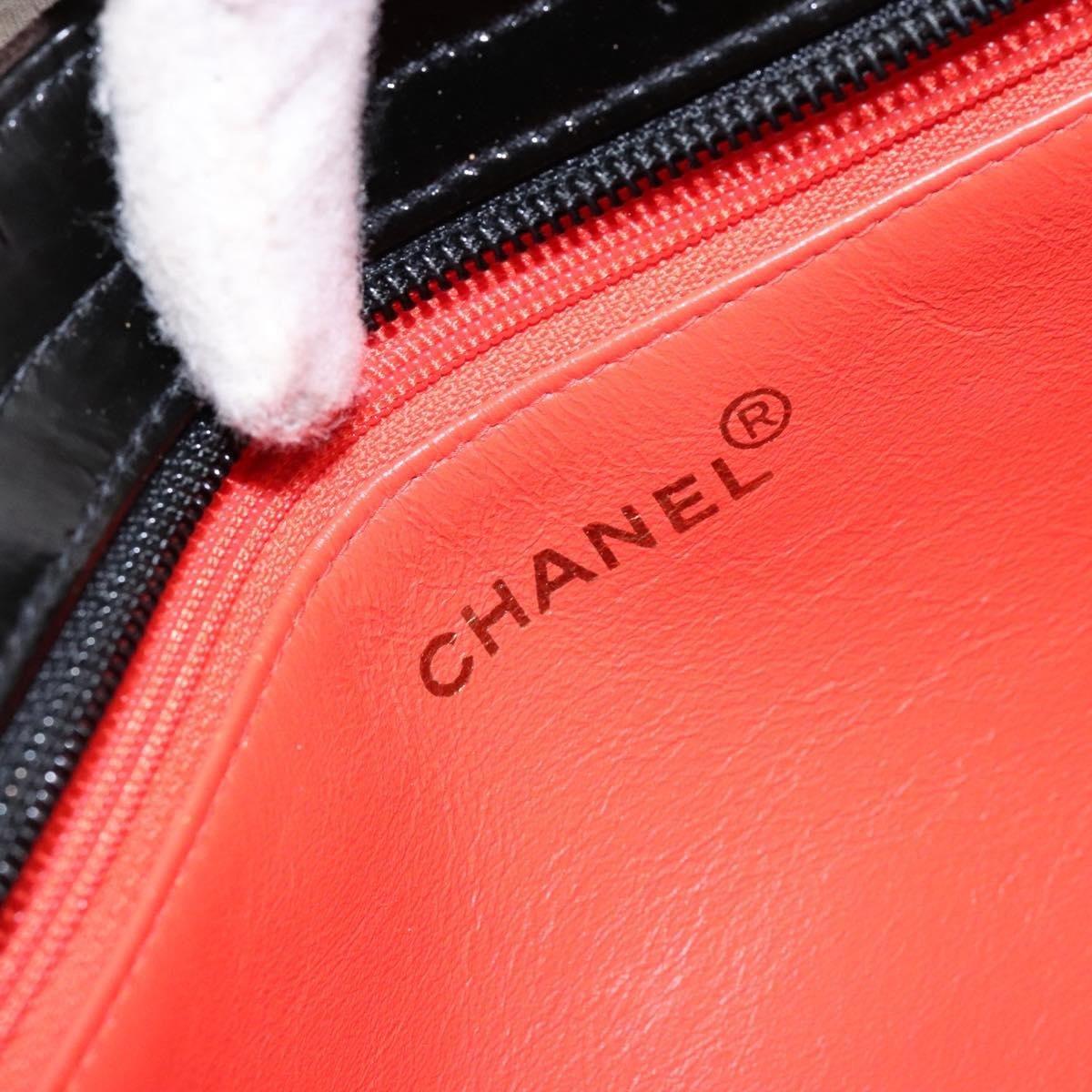 Chanel Chanel Vintage Logo Tote Suede Medium Bruin