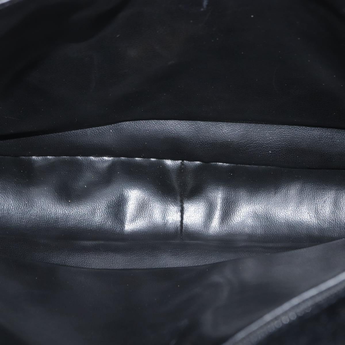 Chanel Chanel Vintage CC Chain Tote Caviar Large Zwart