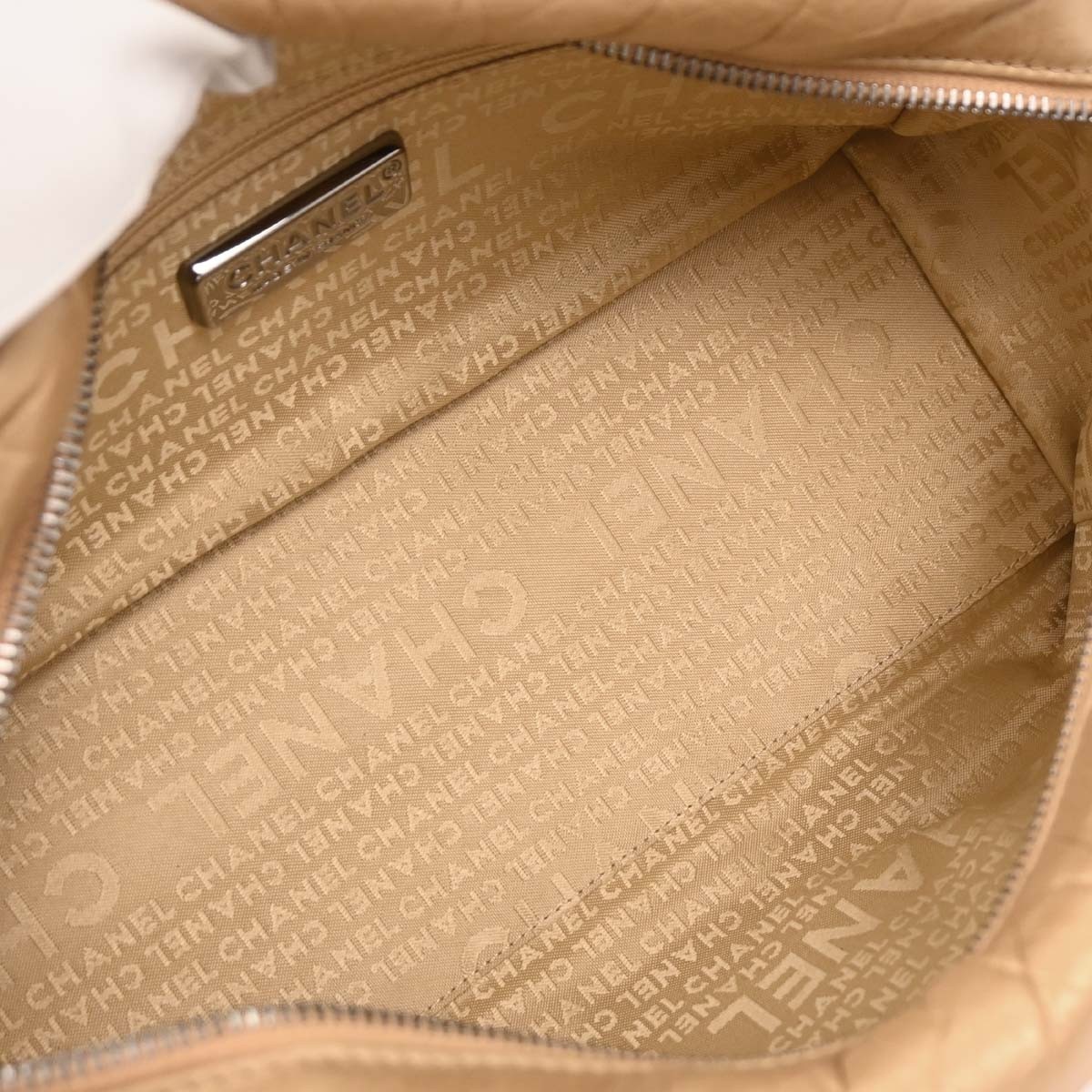 Chanel Chanel Lady Braid Flap Tote Quilted Distressed Lambskin Medium Goud