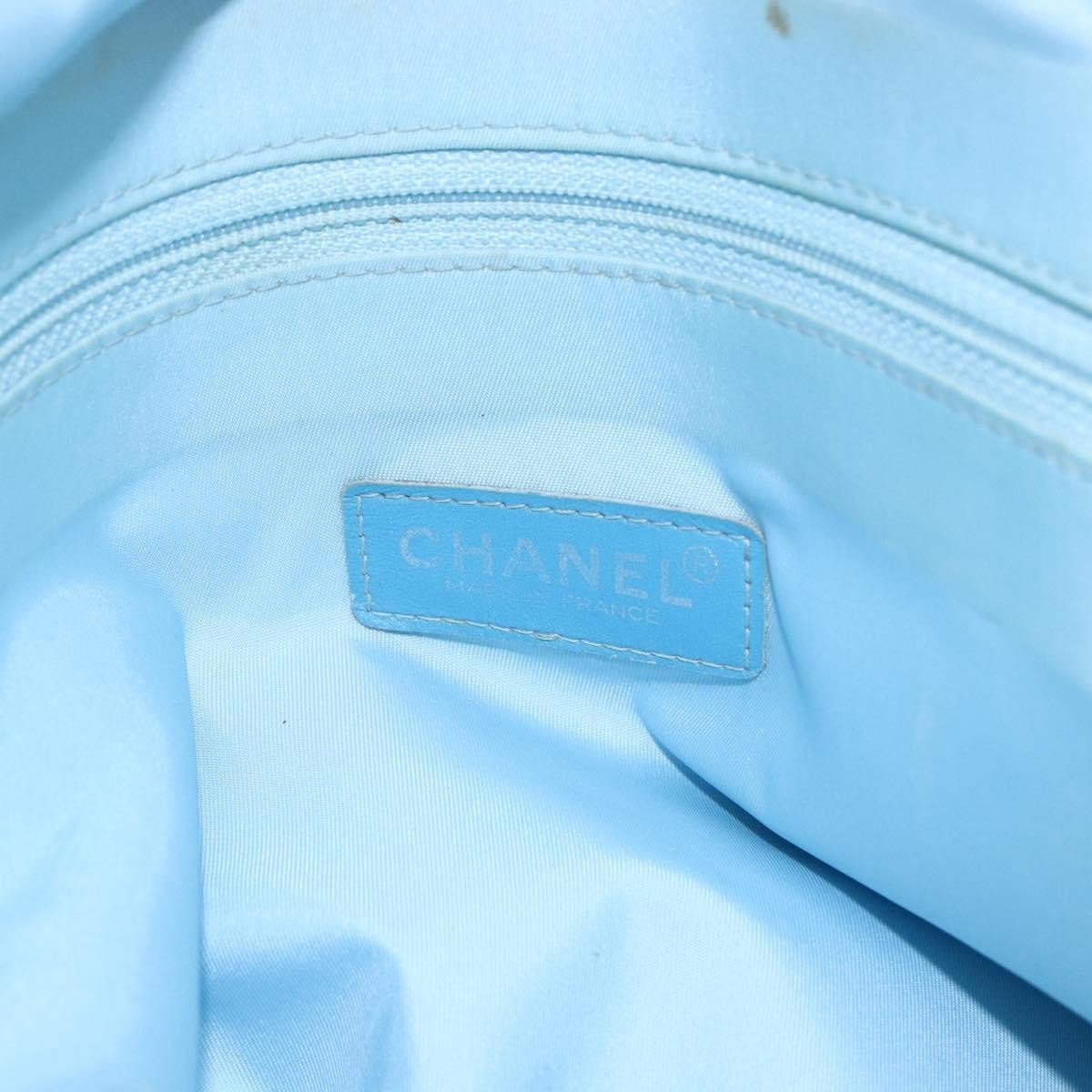 Chanel Chanel Travel Line Tote Nylon XL Blauw