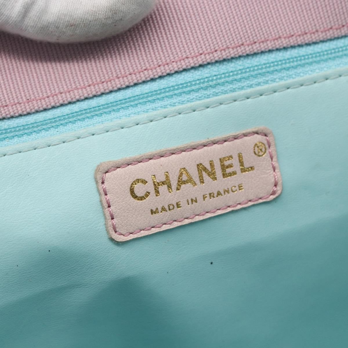 Chanel Chanel Vintage Tote Canvas Roze