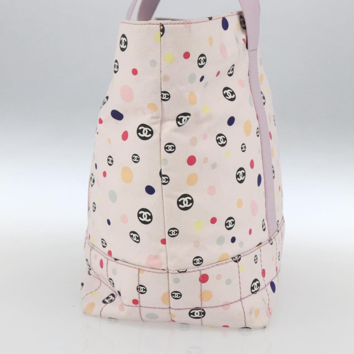 Chanel Chanel Vintage Tote Canvas Roze