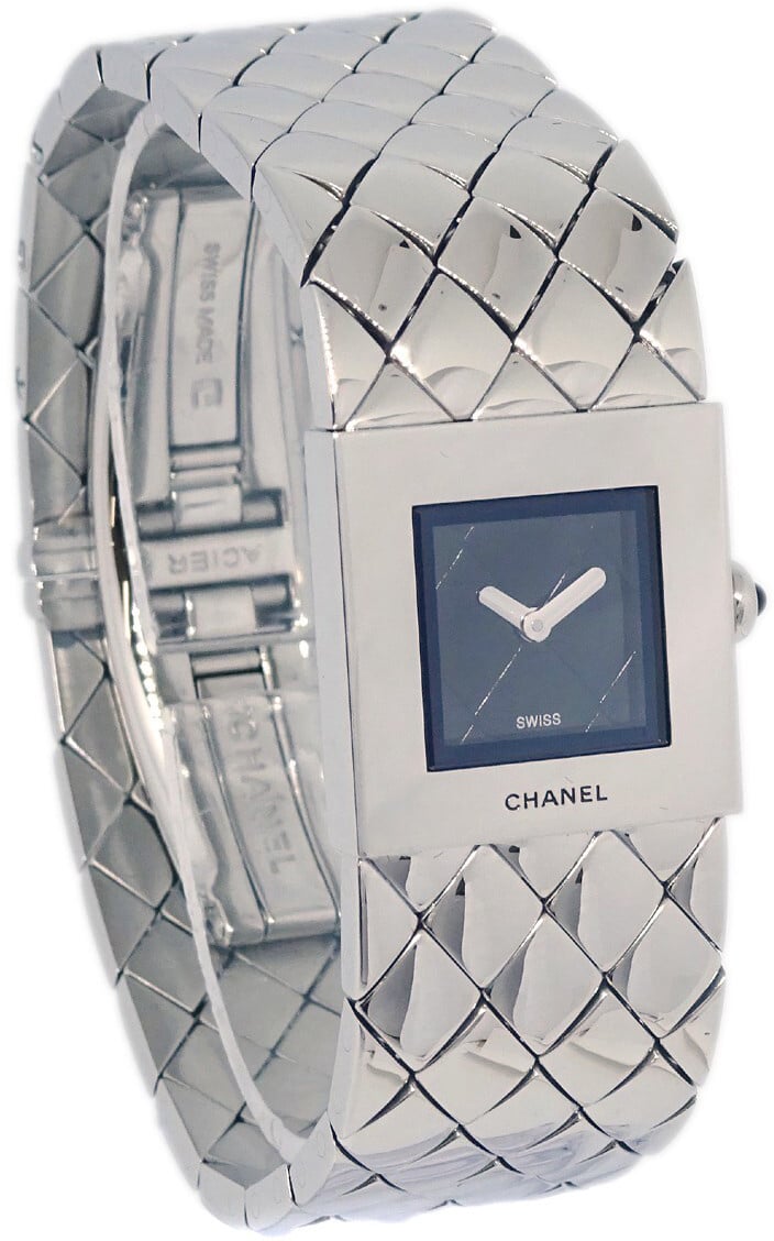 Chanel Chanel Matelasse Quartz Watch Stainless Steel 19 Divers