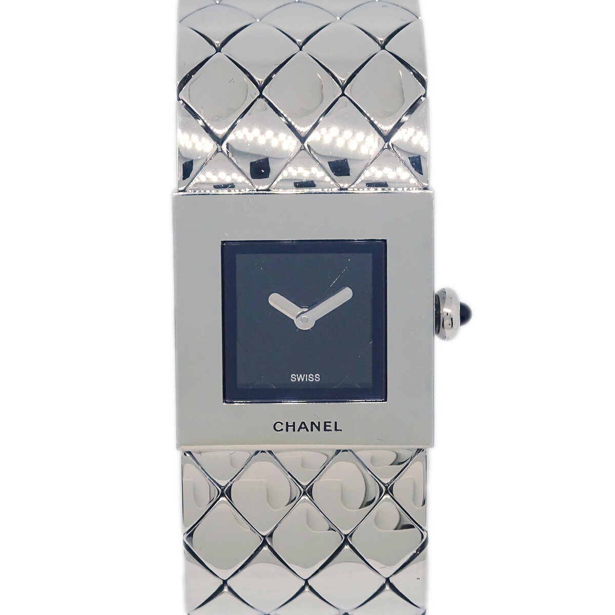 Chanel Chanel Matelasse Quartz Watch Stainless Steel 19 Divers