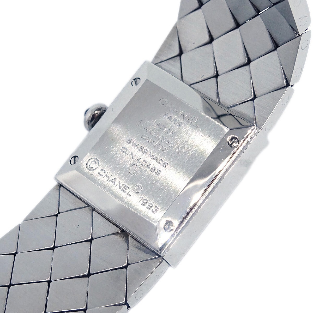 Chanel Chanel Matelasse Quartz Watch Stainless Steel 19 Divers