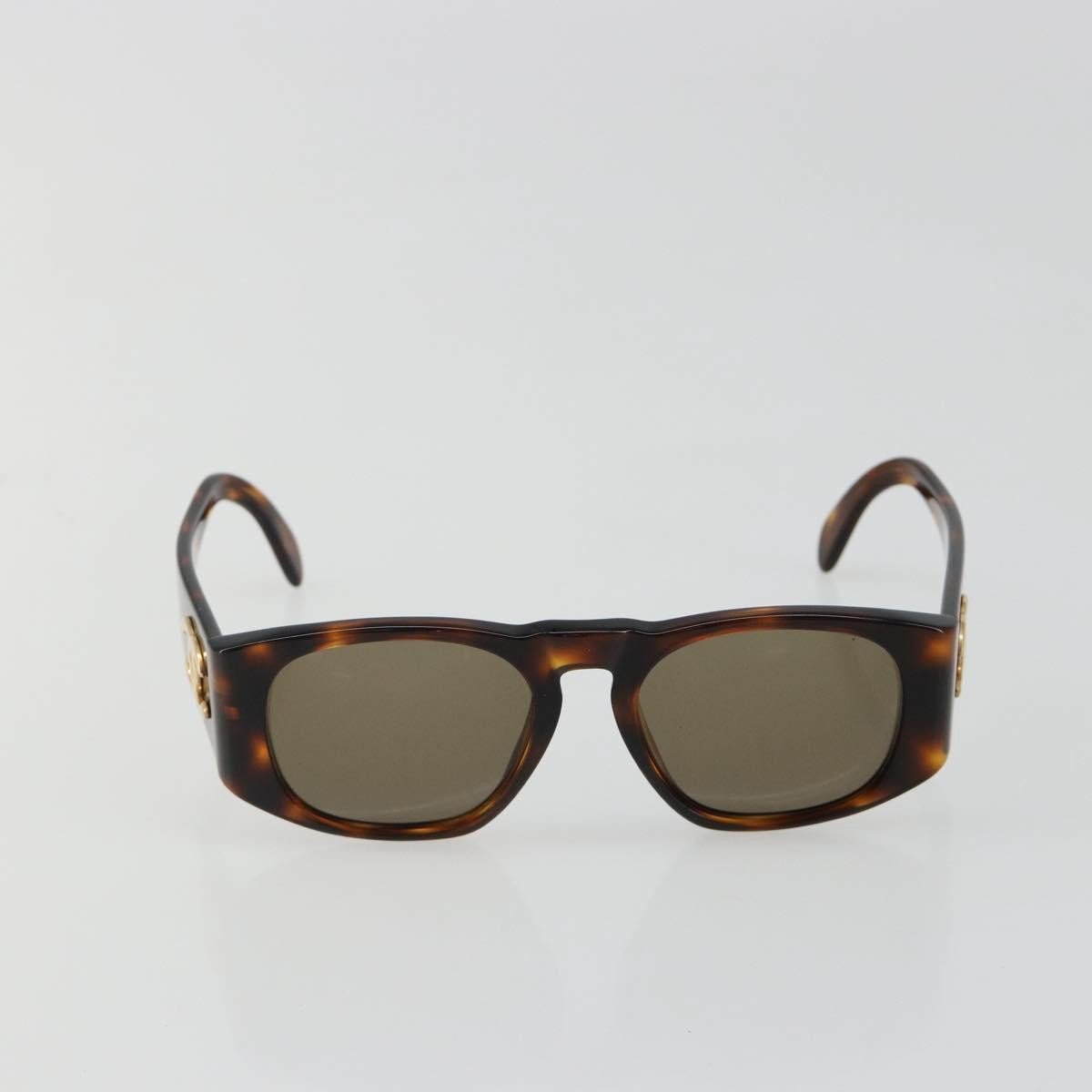 Chanel Coco mark barette Gold plated Bruin