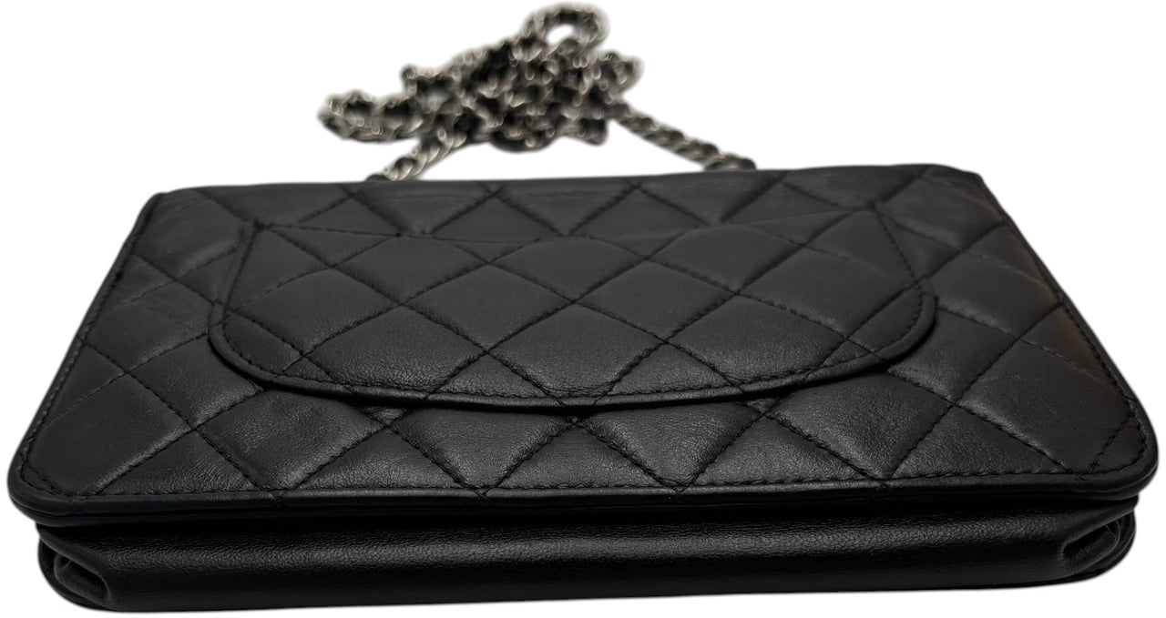 Chanel Trendy CC Wallet on Chain NM Quilted Lambskin Zwart