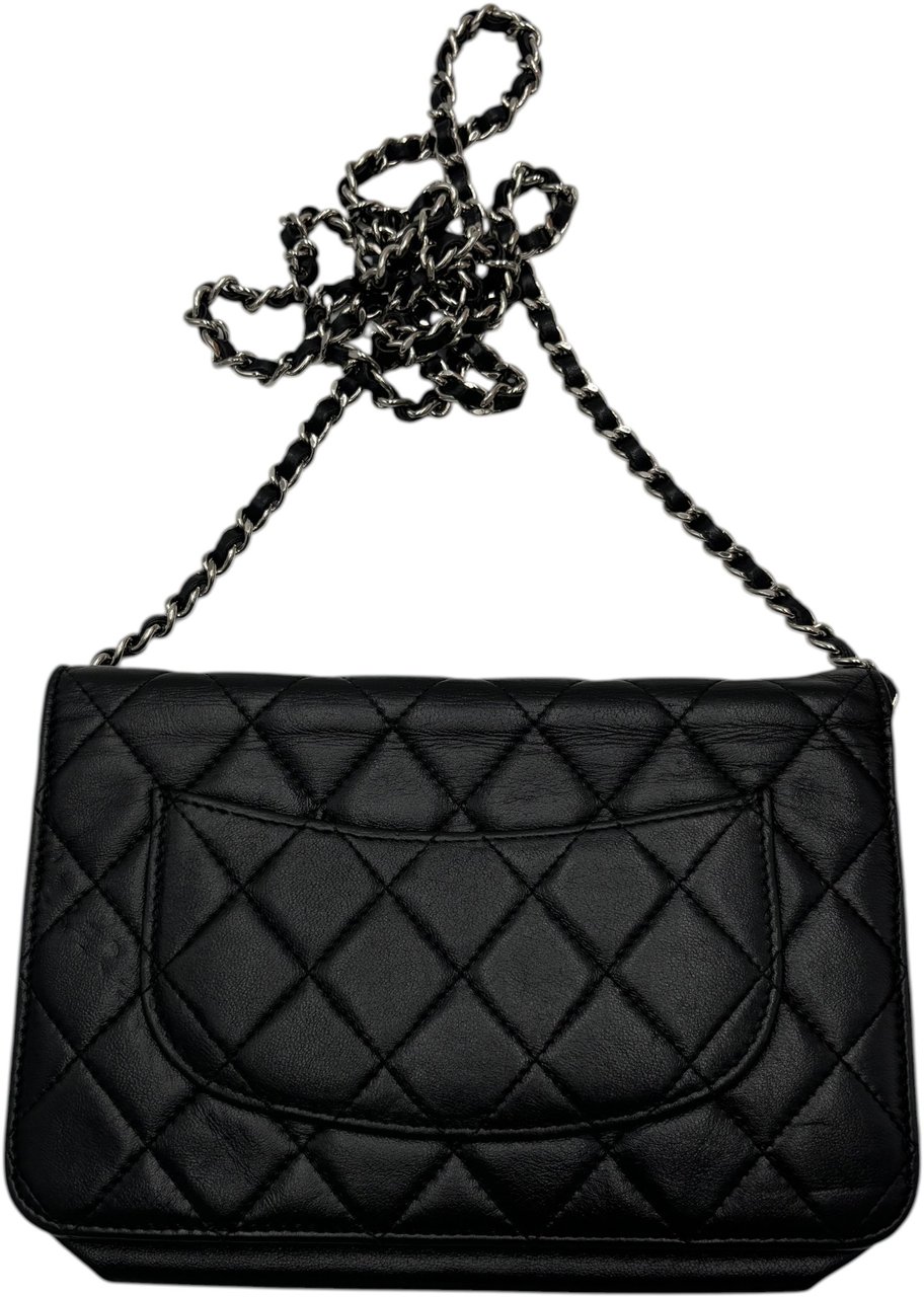 Chanel Trendy CC Wallet on Chain NM Quilted Lambskin Zwart