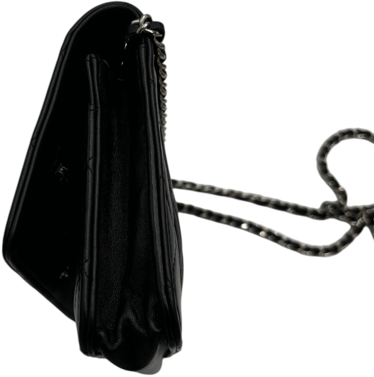 Chanel Trendy CC Wallet on Chain NM Quilted Lambskin Zwart