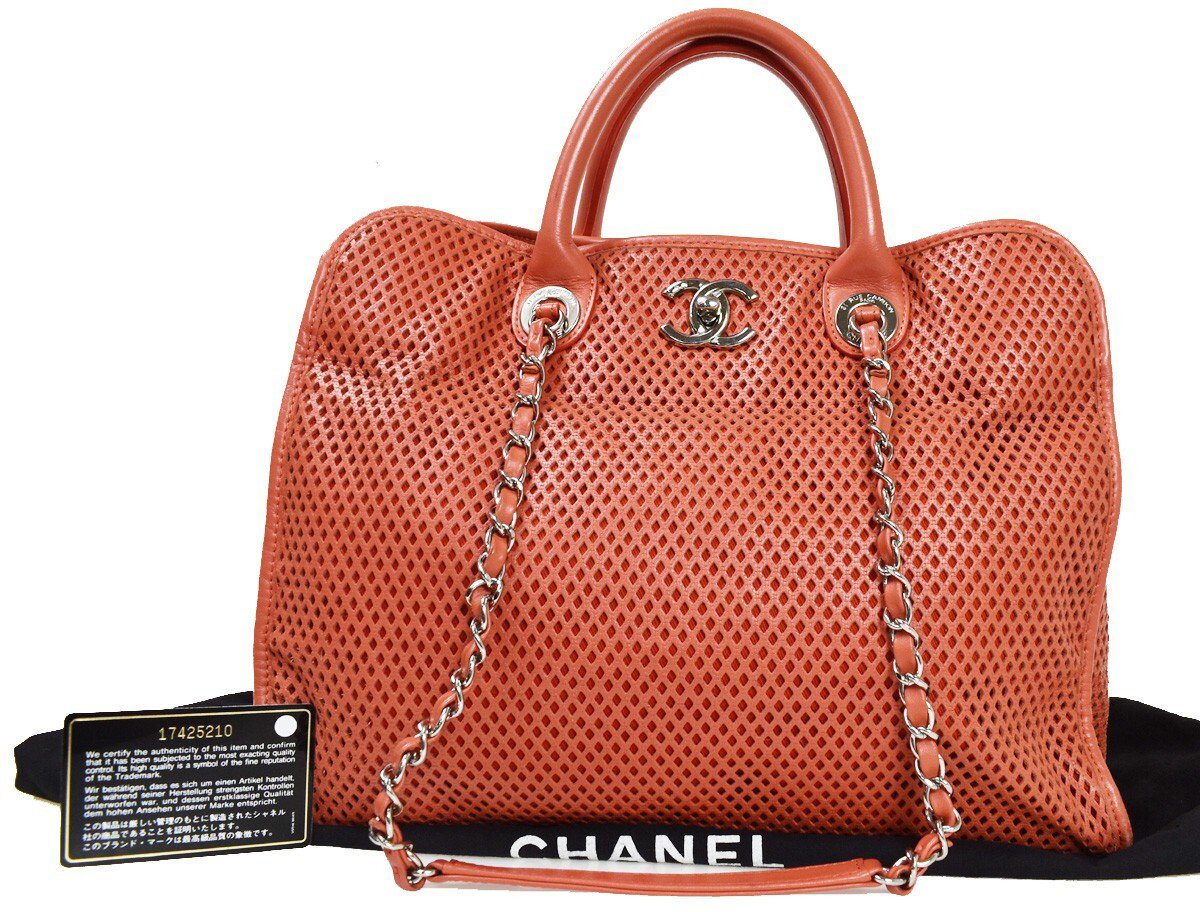 Chanel Chanel French Riviera Tote Quilted Caviar Large Roze