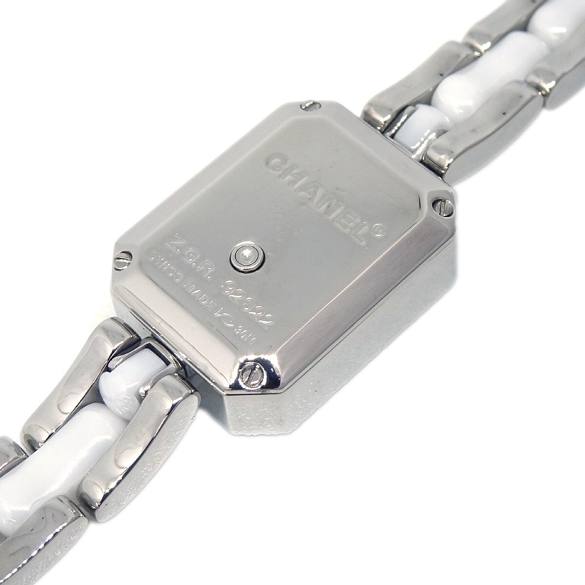 Chanel Chanel Premiere Mini Quartz Watch Stainless Steel and Ceramic with Diamond Bezel 15 Divers