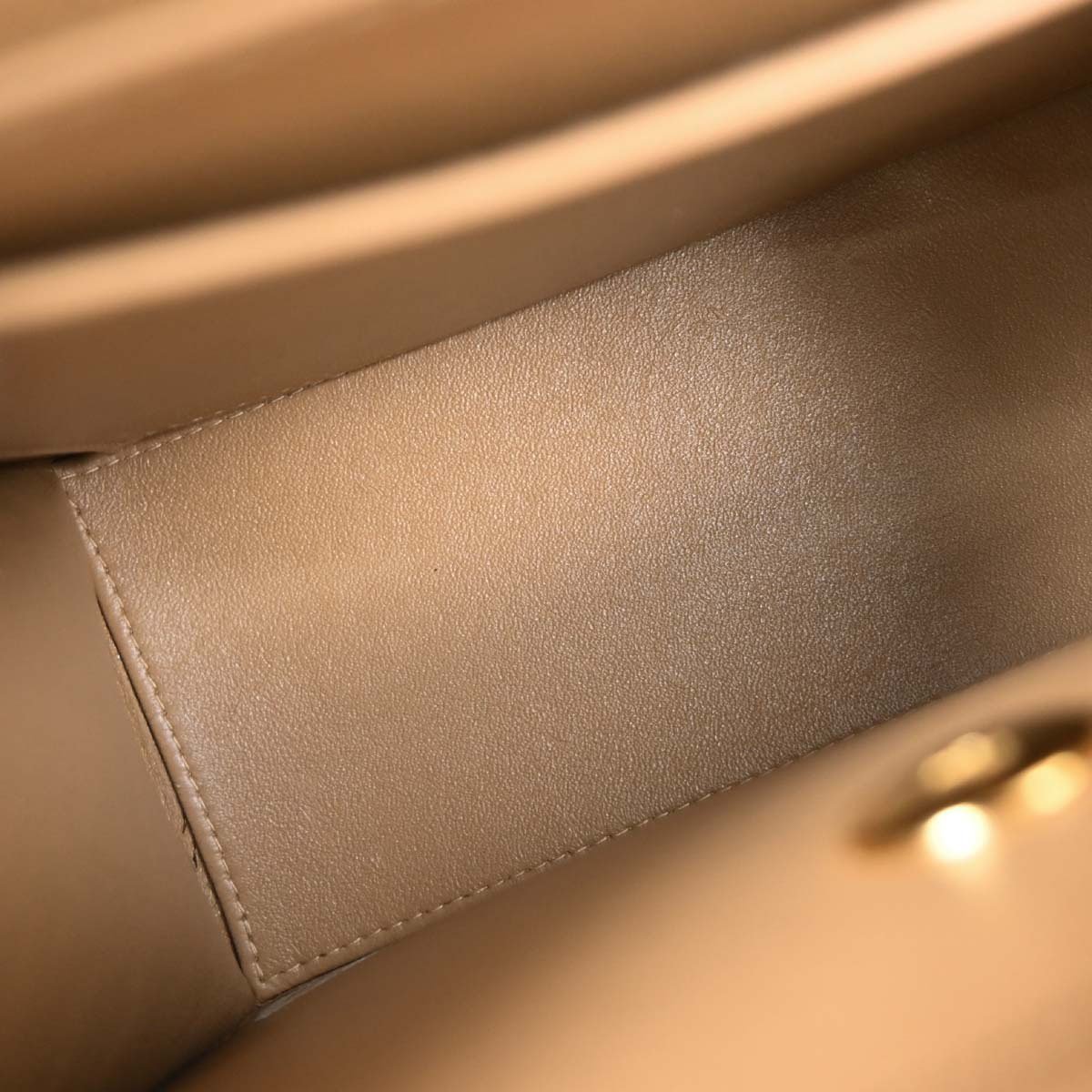 Chanel Chanel Vintage Top Handle Flap Bag Quilted Caviar Small Beige