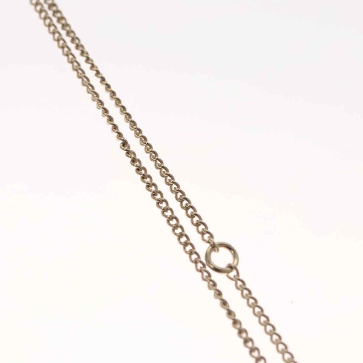 Chanel Chanel Coco Rider Pendant Necklace Metal Zilver