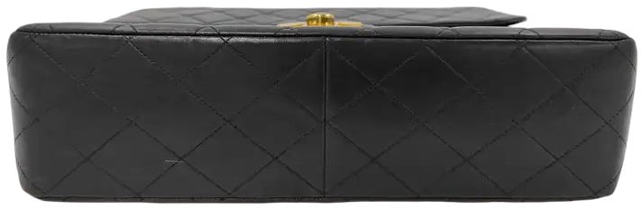 Chanel Vintage Classic Double Flap Maxi CC Lambskin Zwart