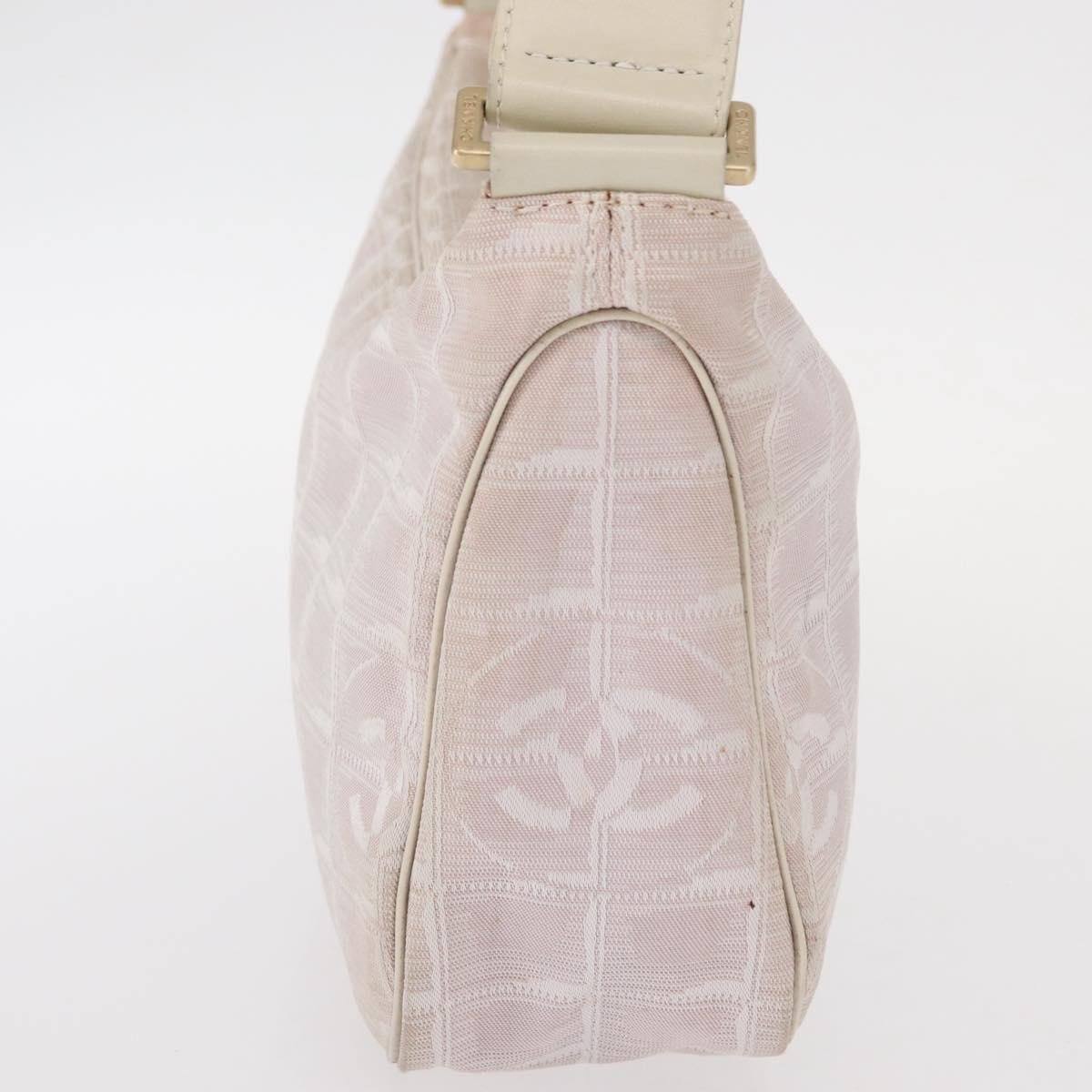 Chanel Chanel Travel Line Zip Hobo Nylon Small Roze