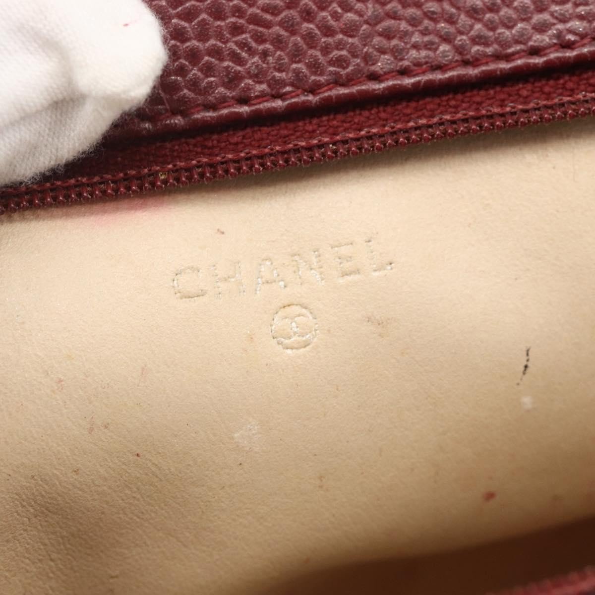 Chanel Vintage Timeless Toiletry Leather Divers