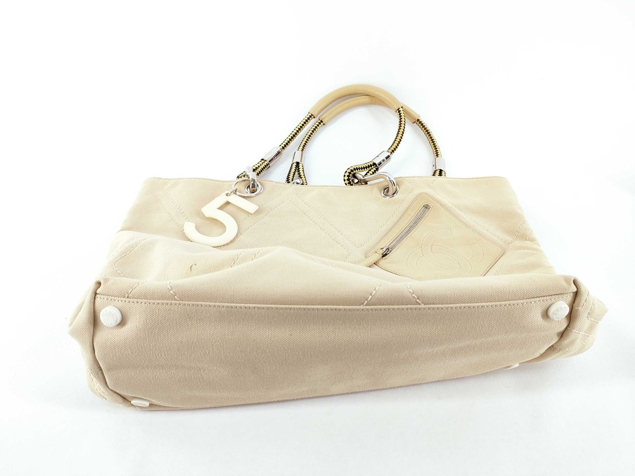 Chanel Chanel Shopper Tote Canvas Bruin