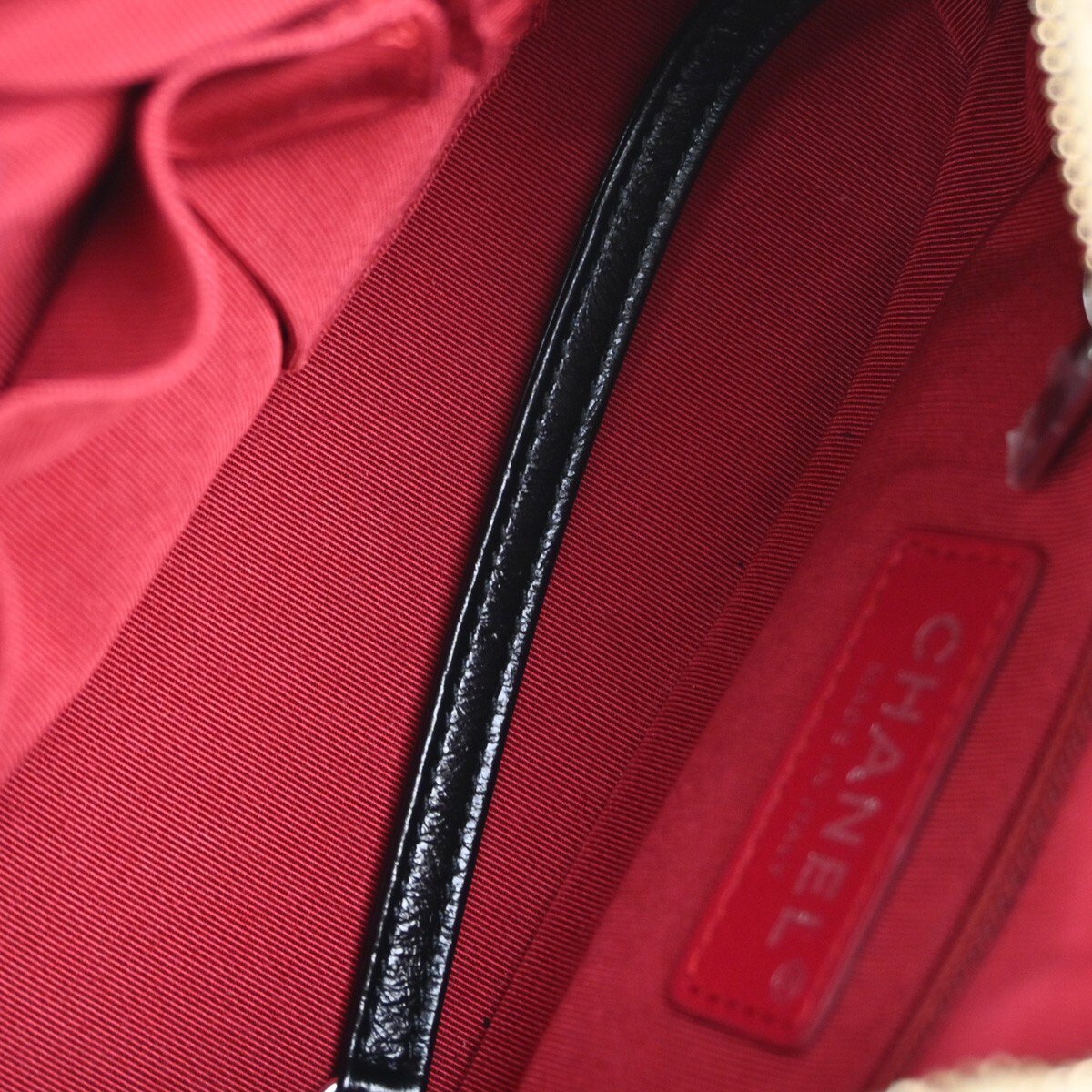 Chanel Chanel Bicolor Gabrielle Hobo Quilted Aged Calfskin Small Beige