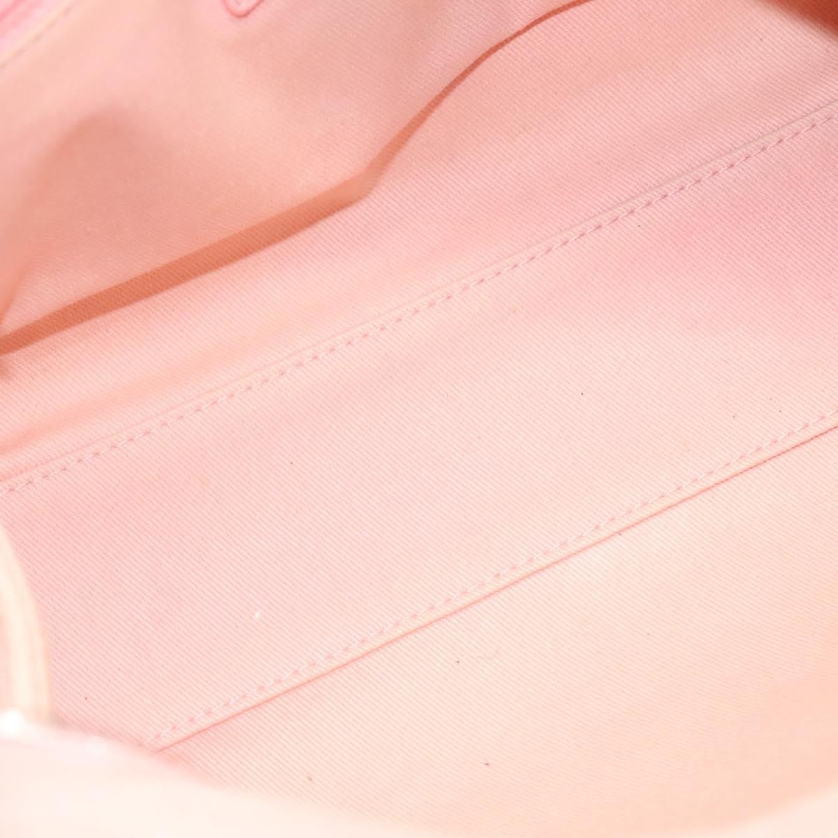 Chanel Chanel Deauville Tote Canvas Small Roze