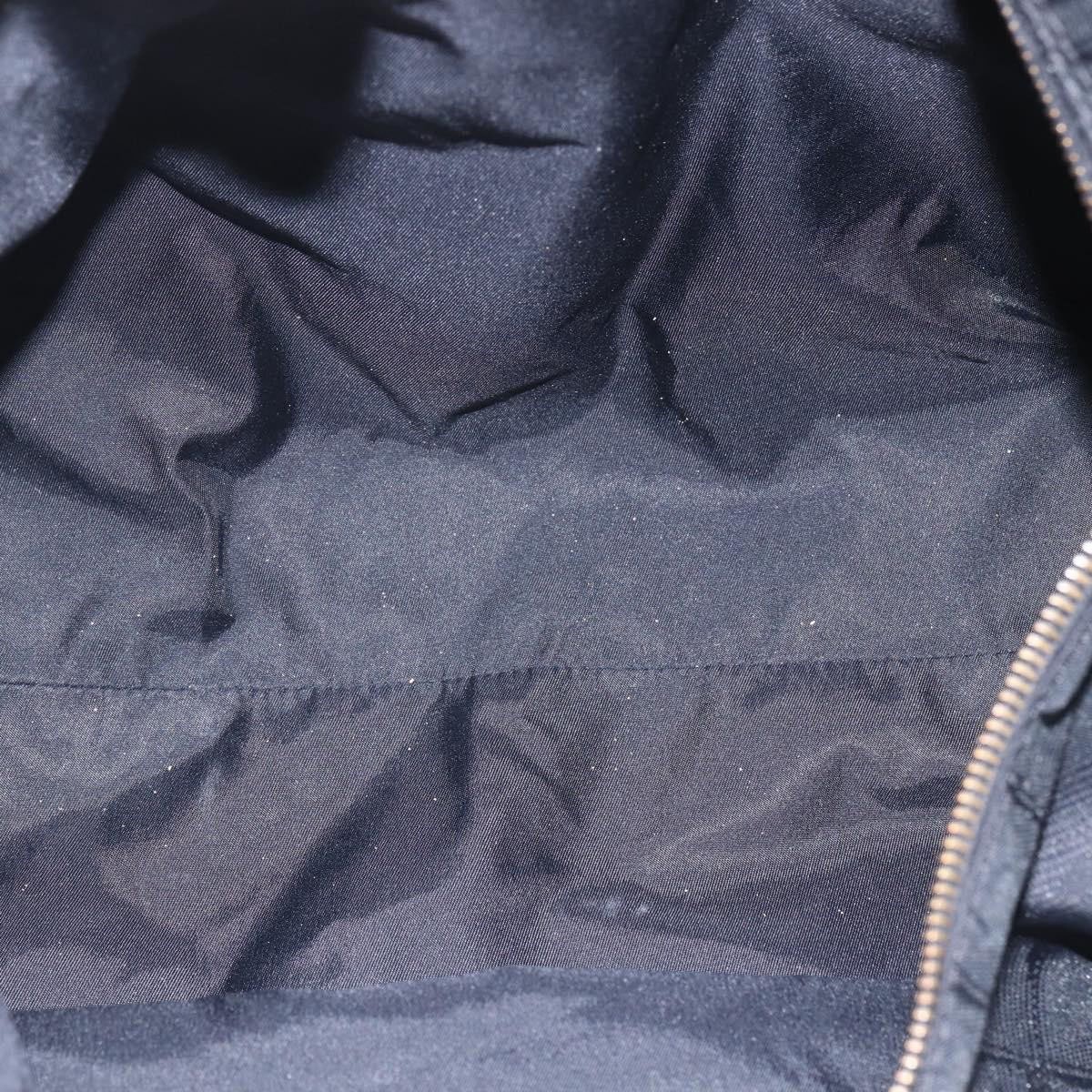 Chanel Chanel Travel Line Boston Bag Nylon Mini Zwart