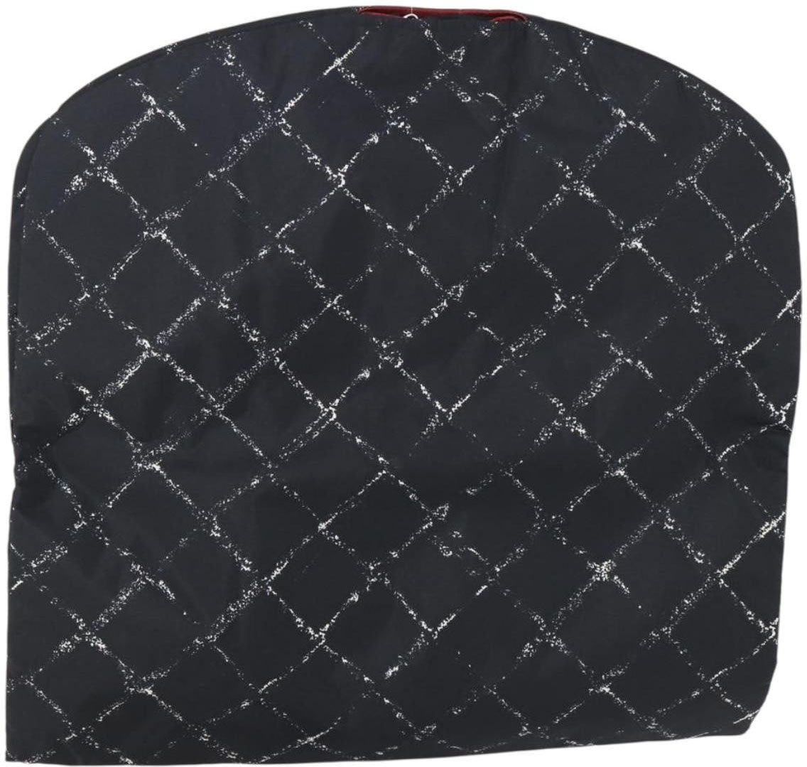 Chanel Chanel Travel Line Garment Bag Printed Nylon Zwart