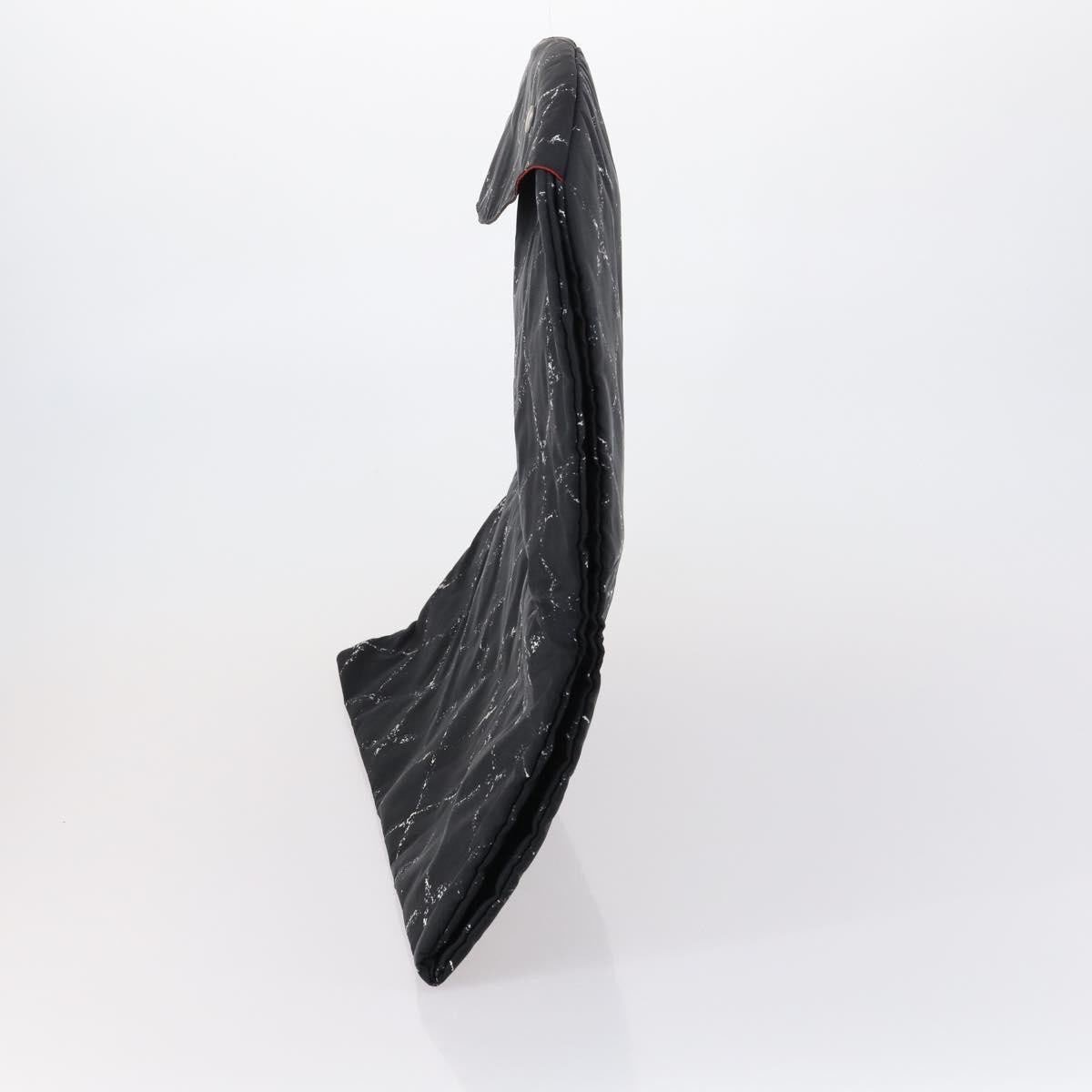 Chanel Chanel Travel Line Garment Bag Printed Nylon Zwart