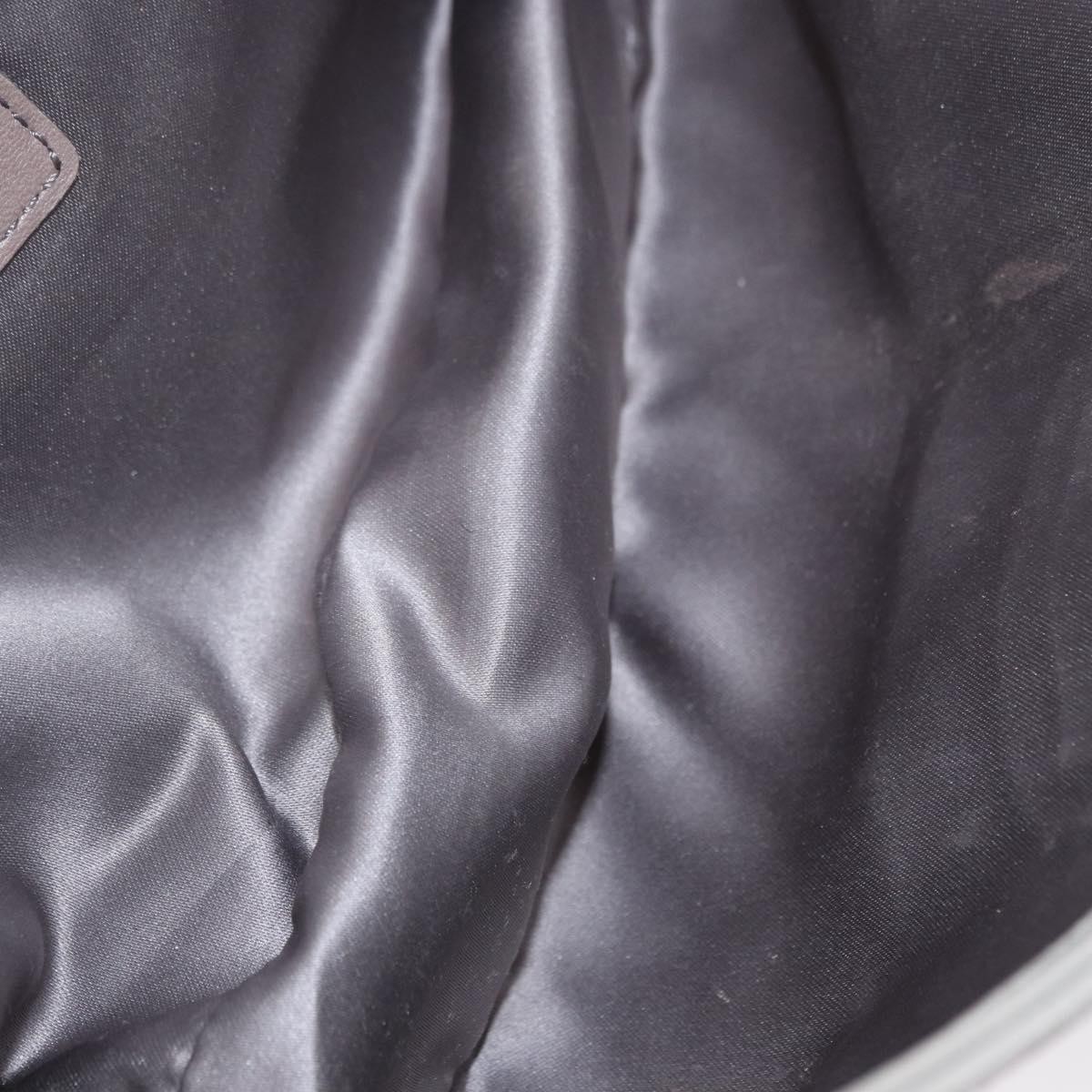 Chanel Chanel Mademoiselle Lock Flap Bag Quilted Lambskin East West Grijs