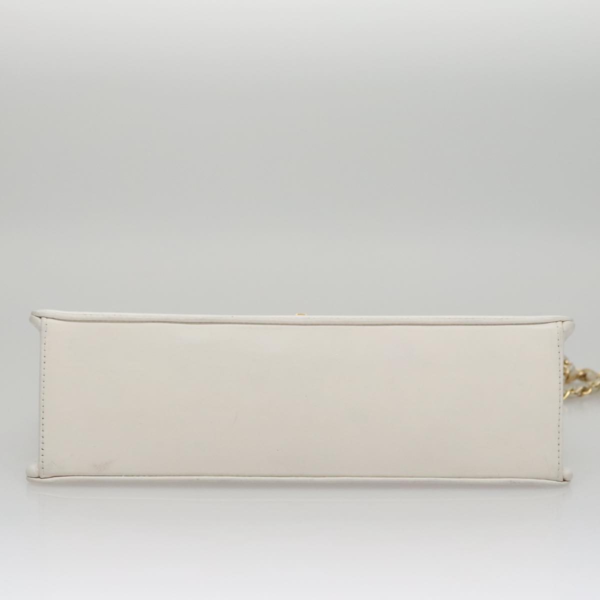 Chanel Chanel Flap Clutch Shearling Small Wit