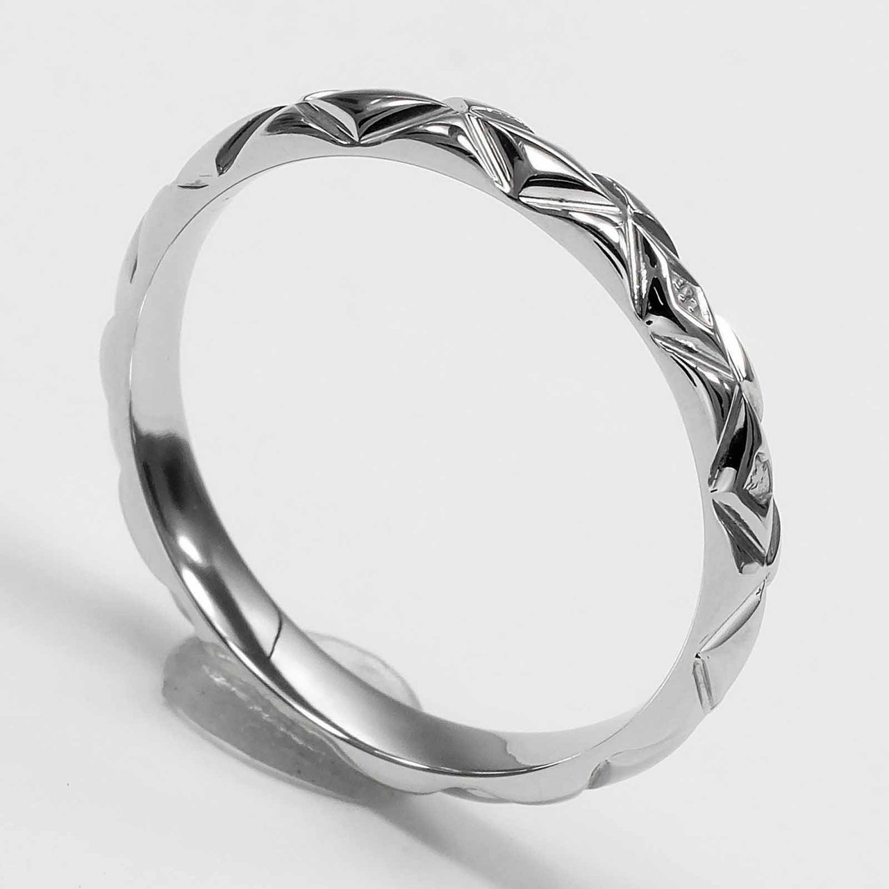 Chanel Matelasse Platinum Zilver