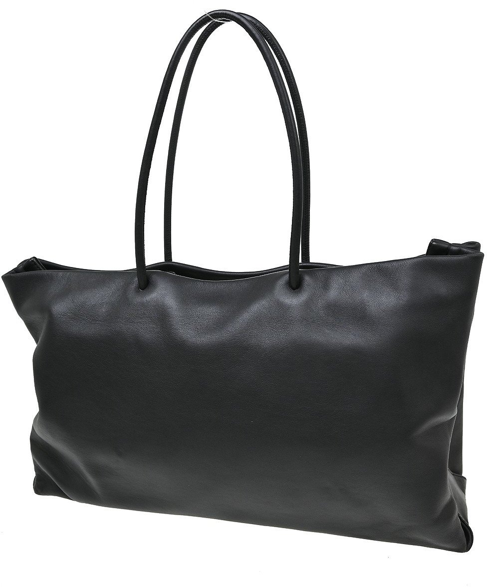 Chanel Essential 31 Rue Cambon Shopping Tote Leather Zwart