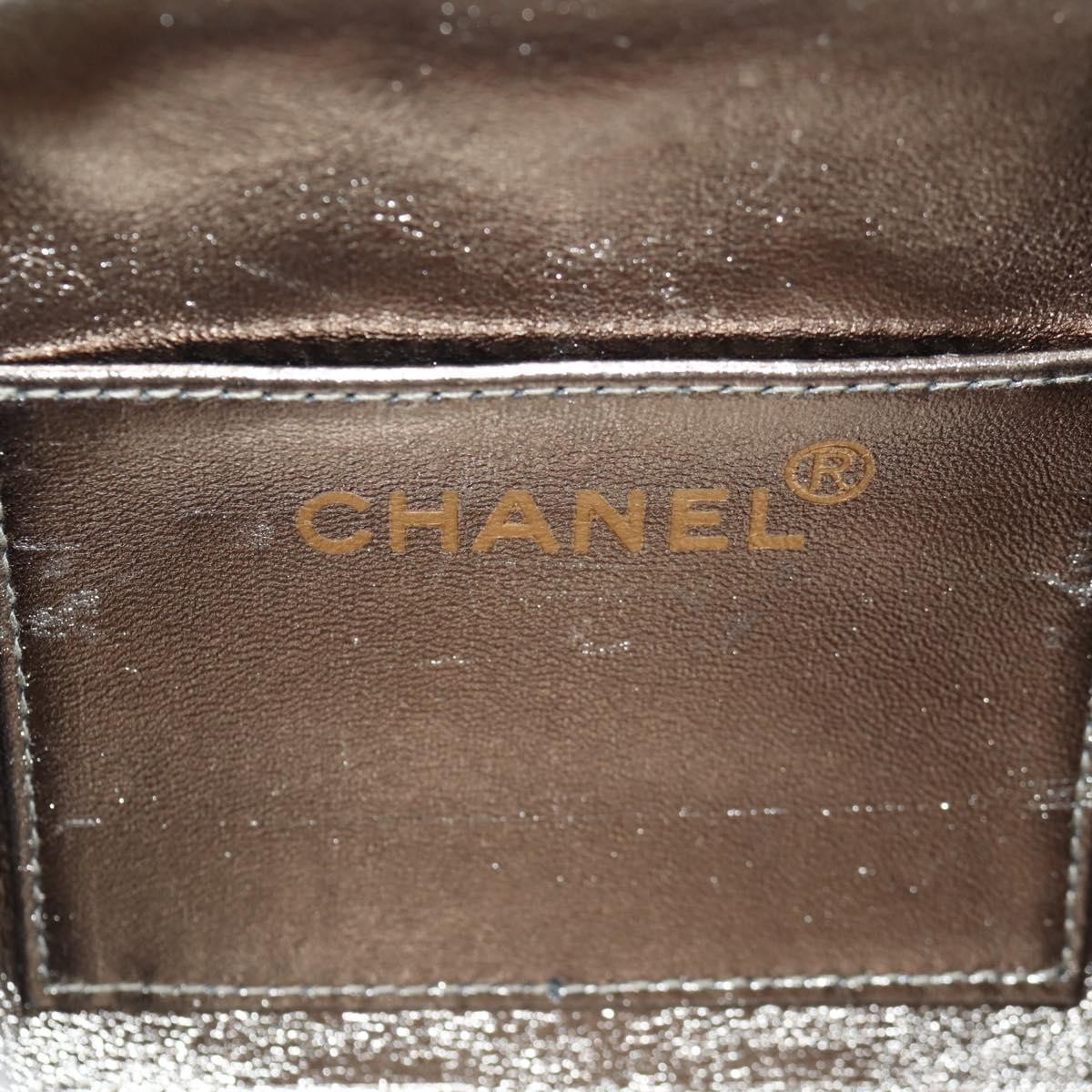 Chanel Chanel Vintage Chain Frame Bag Quilted Lambskin Small Groen