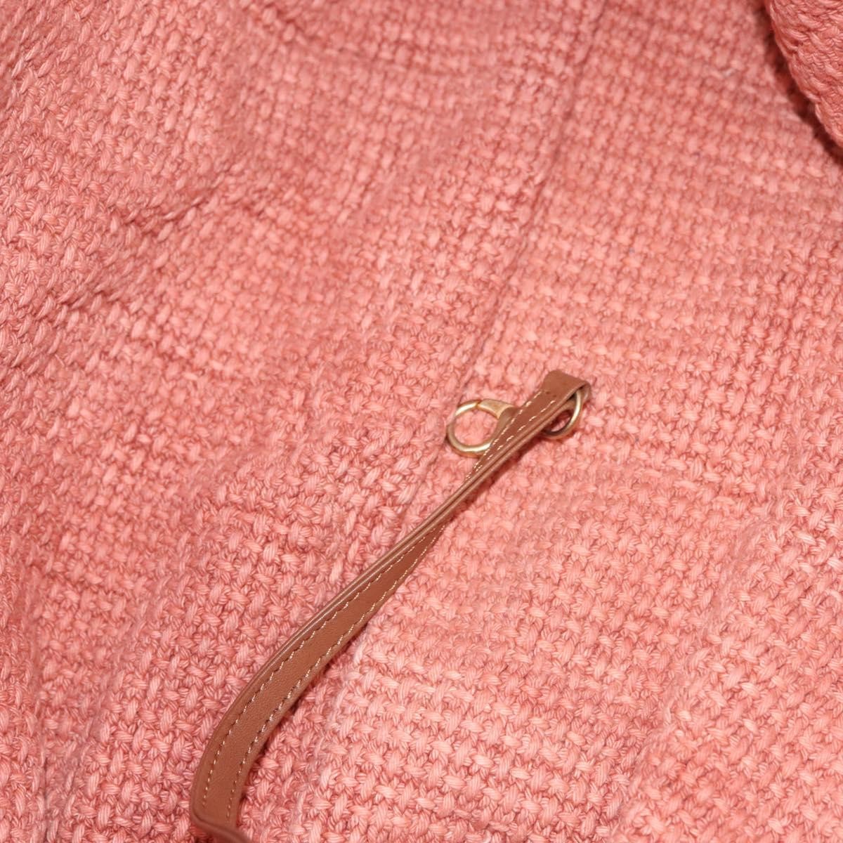 Chanel Chanel Mademoiselle Lock Tote Woven Straw Large Beige