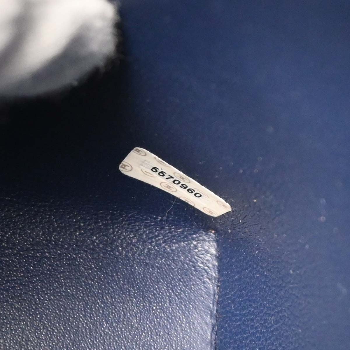 Chanel Chanel Vintage Classic Top Handle Flap Bag Denim Jumbo 30 x 20 x 10 Blauw