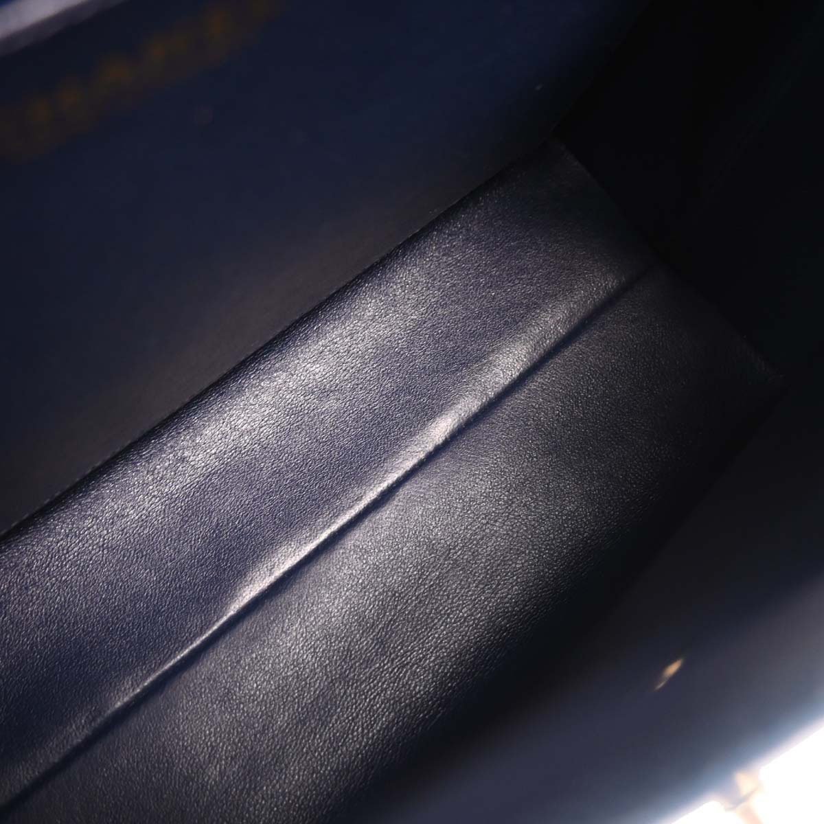 Chanel Chanel Vintage Classic Top Handle Flap Bag Denim Jumbo 30 x 20 x 10 Blauw