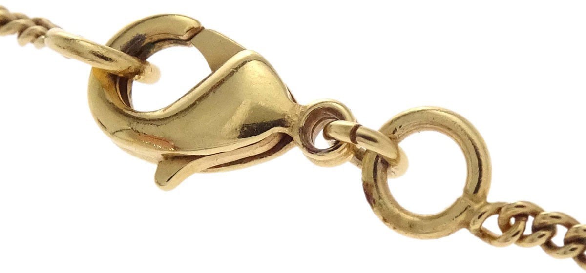 Chanel Vintage CC Pendent Plated Metal Goud