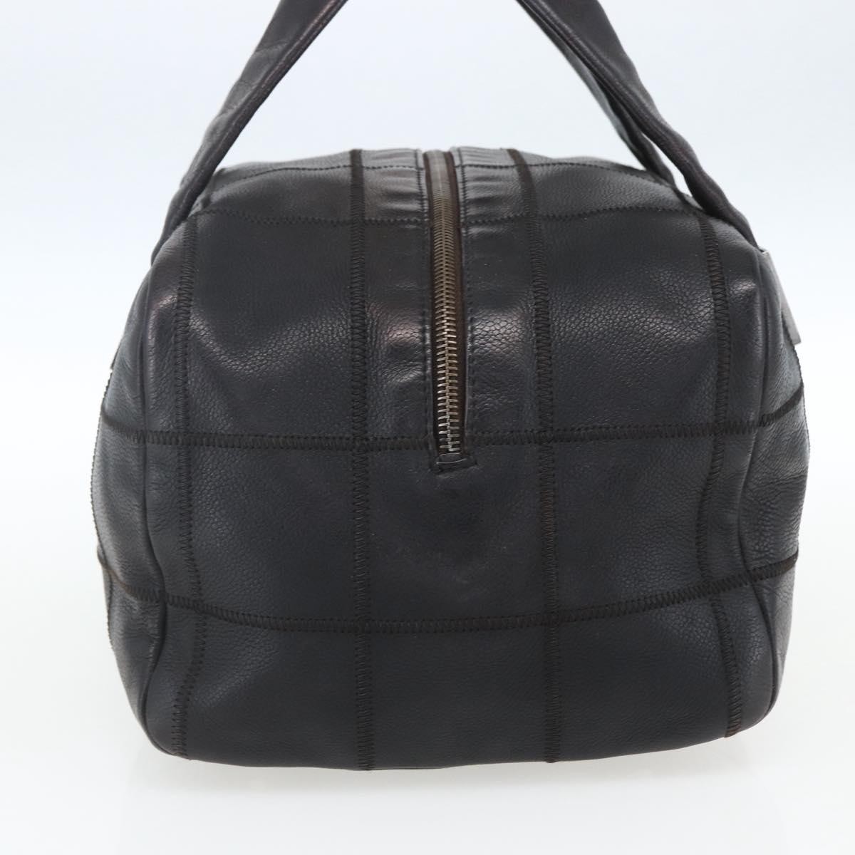 Chanel Chanel Chocolate Bar CC Bowler Bag Caviar skin Zwart