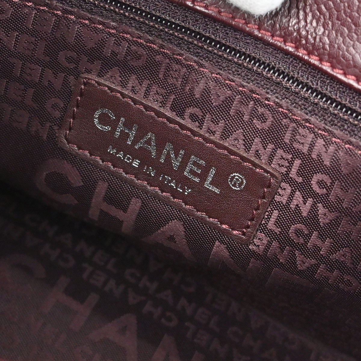 Chanel Mademoiselle Lock Shoulder bag Quilted Caviar Divers