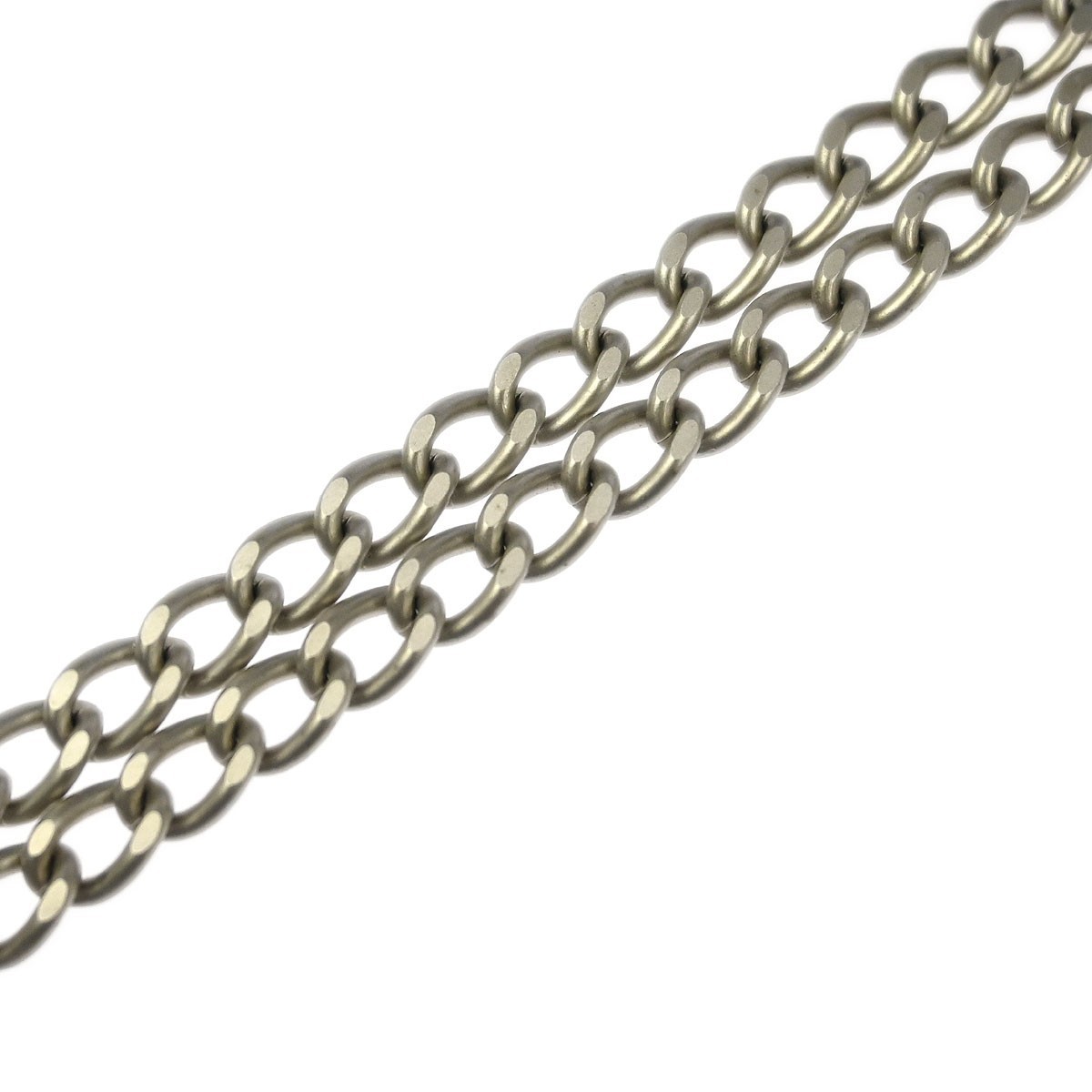 Chanel Chanel Vintage Holographic Chain Tote Vinyl Small Paars