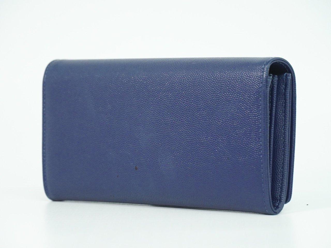 Chanel Chanel Deauville Flap Wallet Caviar Long Navy