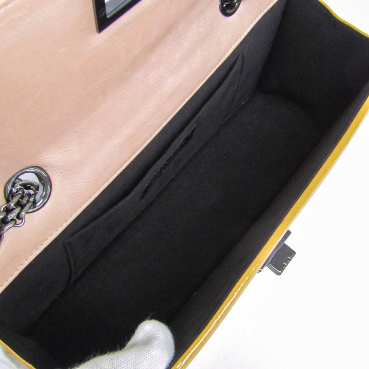 Chanel Reissue 2.55 Wallet on Chain Quilted Patent Divers
