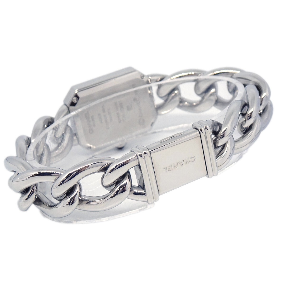 Chanel Chanel Premiere Chain Quartz Watch Stainless Steel with Diamond Bezel 20 Divers