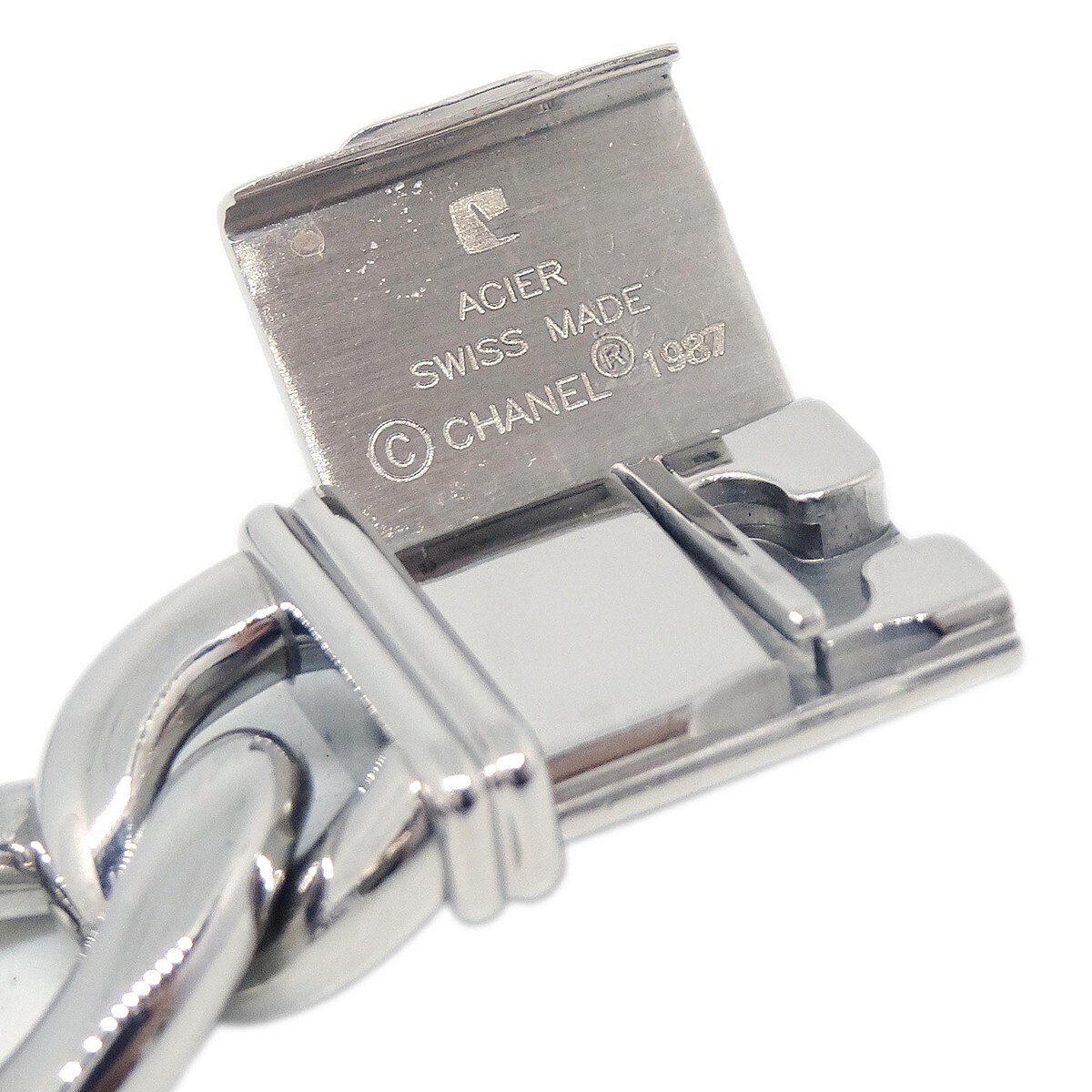 Chanel Chanel Premiere Chain Quartz Watch Stainless Steel with Diamond Bezel 20 Divers