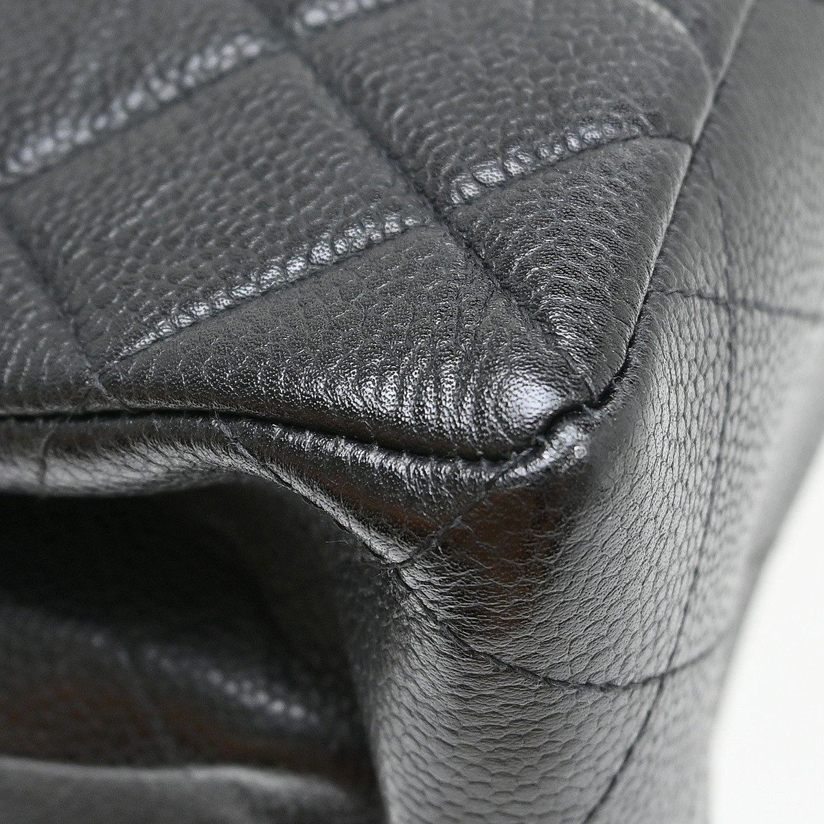 Chanel Flap Shoulder Bag Caviar Zwart