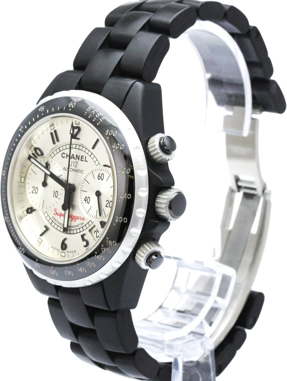 Chanel J12 Chronograph Automatic Ceramic and Stainless Steel 41 Divers